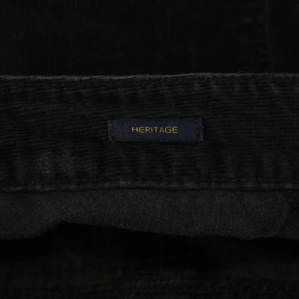 Talbots Heritage Corduroy Pants Sz 16W Straight Leg Fine Wale Stretch Casual